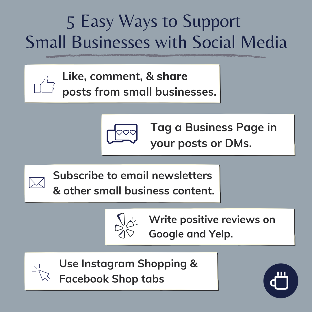 5 Easy Ways To Support Small Businesses With Social Media - Faith ...